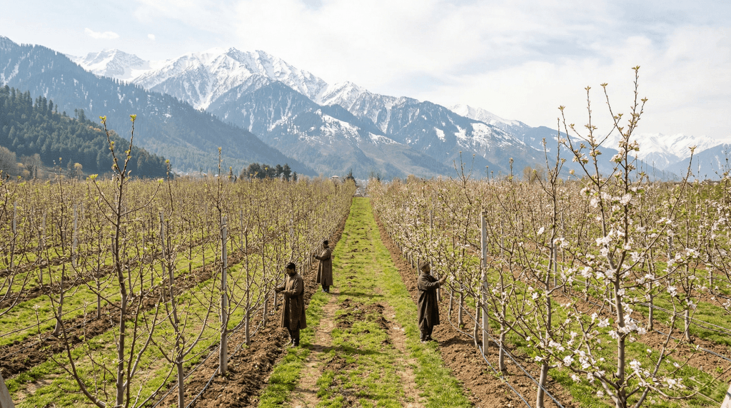 Early Spring Preparations for Apple Orchards